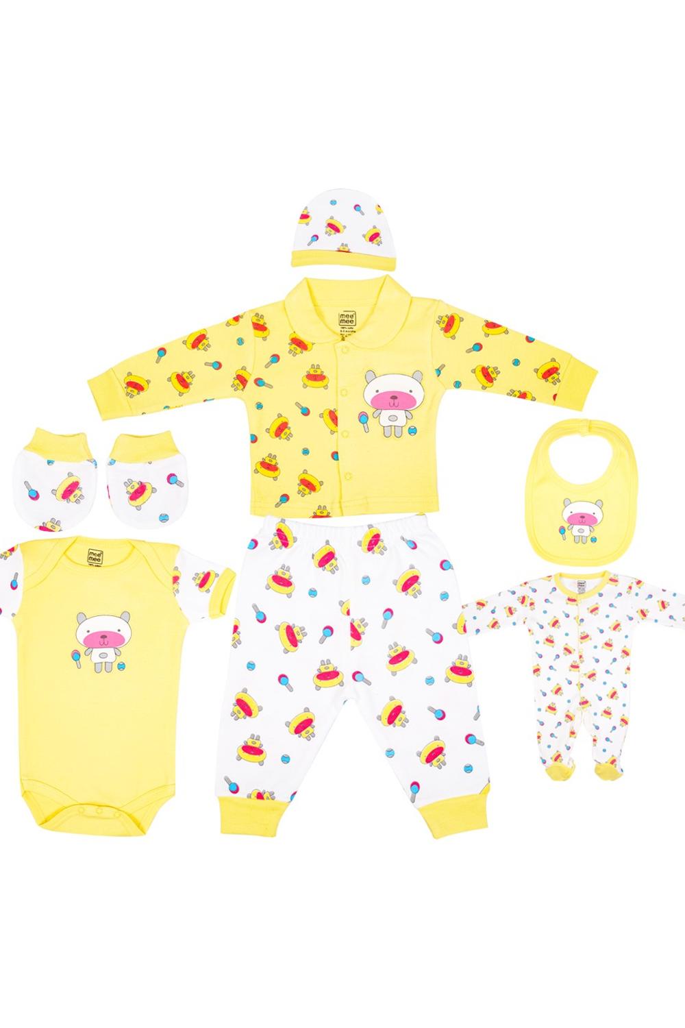 Mee Mee Clothing Gift Set Pack of 7 - Yellow
